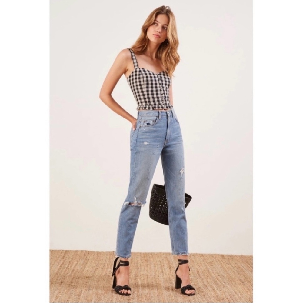 Reformation • Julia High Cigarette Jeans Size 29 - Picture 3 of 14
